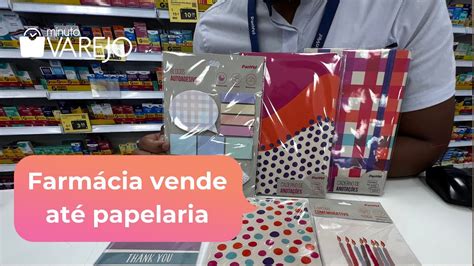 Farmácia gaúcha começa a vender papelaria e reforça conveniência YouTube