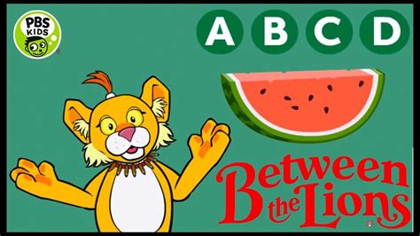 Between The Lions Abcd Watermelon Letter Recognition Education Game