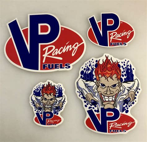 Vp Racing Fuels Sticker Set