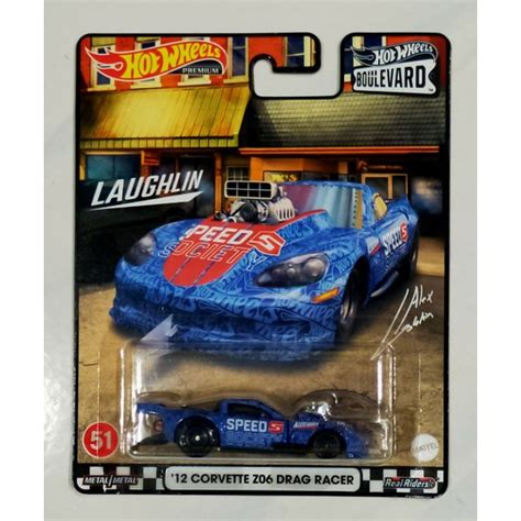 HOT WHEELS CORVETTE Z06 DRAG RACER HOT WHEELS BOULEVARD HOT WHEELS PREMIUM CAR CULTURE