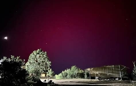 Fotos Auroras Boreales Iluminan El Cielo De M Xico Tras Tormenta Solar