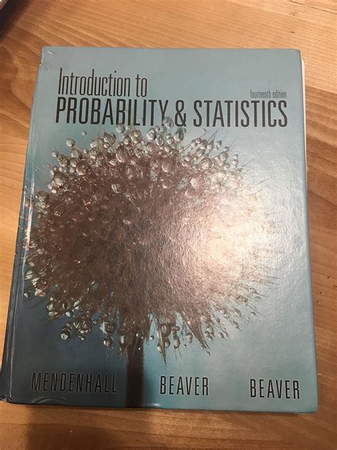 Introduction To Probability And Statistics Mendenhall William