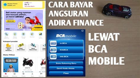 Cara Bayar Angsuran Adira Finance Lewat Bca Mobile Tutorial Terbaru