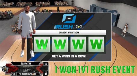 I Dominated V Rush Event With My Demi On Nba K Youtube