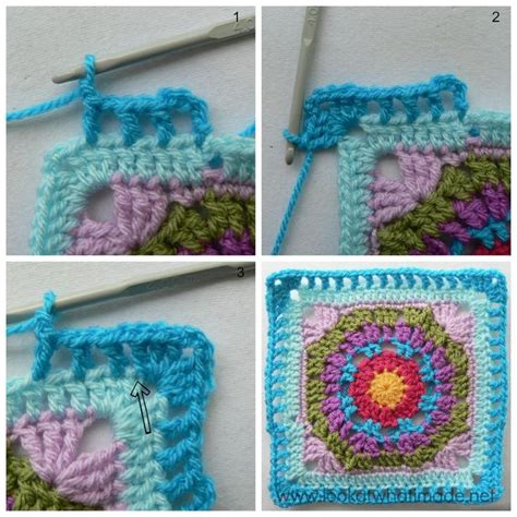 Block 19 Lemony Lime Citrus Photo Tutorial Crochet Square Patterns