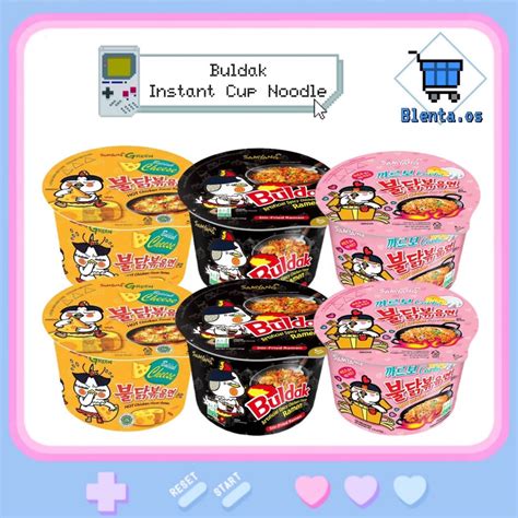 Samyang Buldak Instant Cup Noodle Spicy Chicken Cheese Hot Chicken Ramen SG READY STOCK