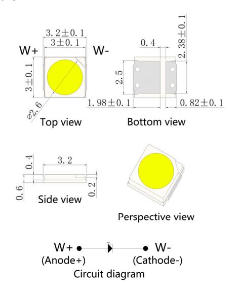 W W High Cri Sunlike Full Spectrum Smd Led From China