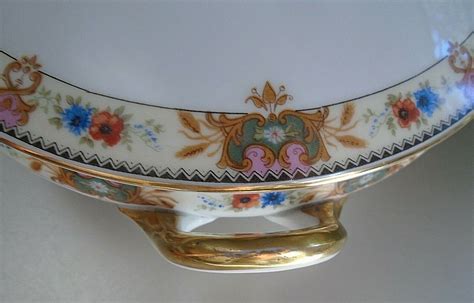 Vintage C T Altwasser Silesia Germany Lidded Porcelain Serving