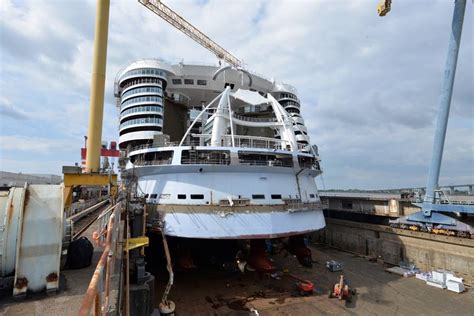 Symphony Of The Seas Construction Photo Update Royal Caribbean Blog