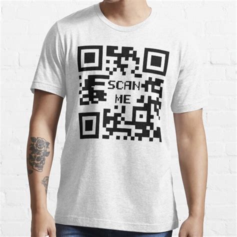 Qr Code Generator Scan Me T Shirt For Sale By Kivoque Redbubble