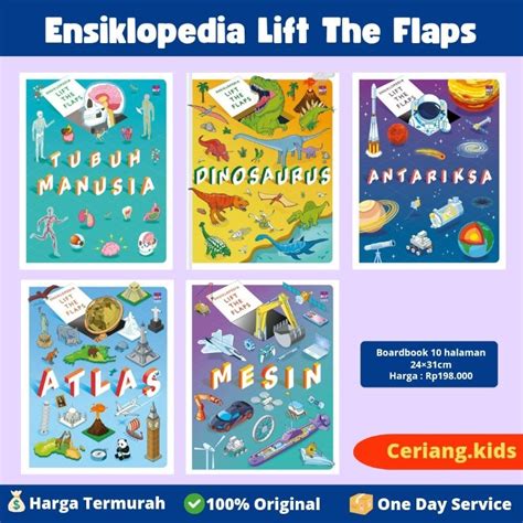 Jual Ensiklopedia Lift The Flaps Tubuh Manusia Dinosaurus Antariksa