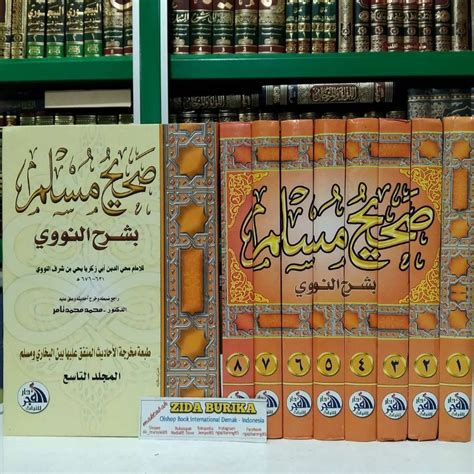 Jual Kitab Karya Imam Nawawi Syarah Shohih Muslim 8 Jilid Darul