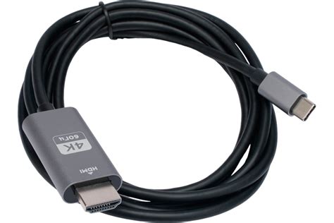 Кабель переходник с Type C на HDMI Cablexpert v2 0 Mobile 1 8м