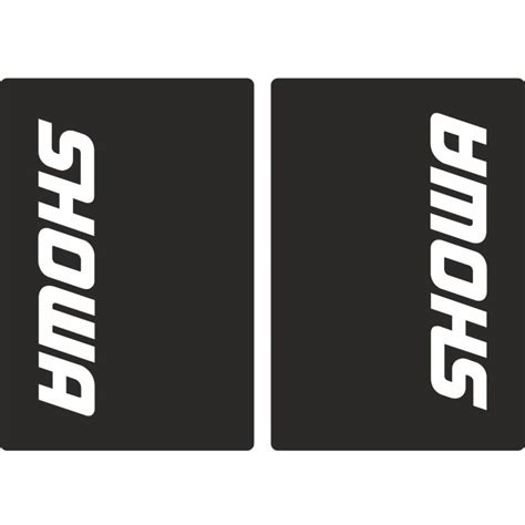 Showa Motocross Upper Fork Decal Stickers Graphic Set Cycle Decal