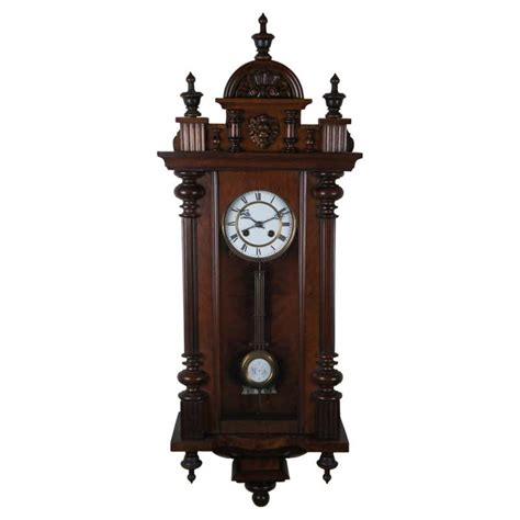 Antique Pendulum Wall Clocks - 119 For Sale on 1stDibs | antique wall ...