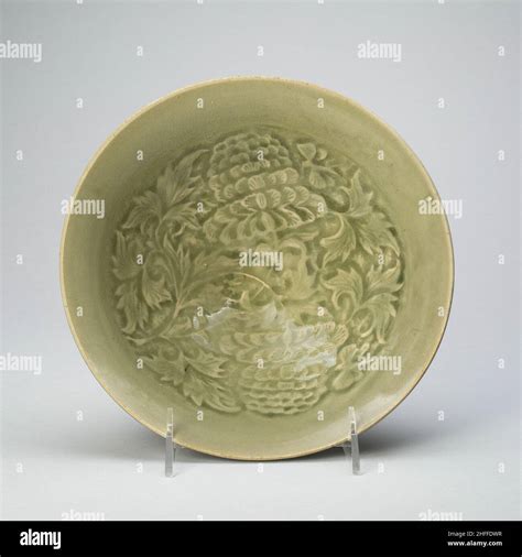 Conical Bowl With Peony Scroll Jin Dynasty Early Th