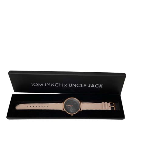 Womens Tom Lynch X Uncle Jack Nude Rose Black Watch S