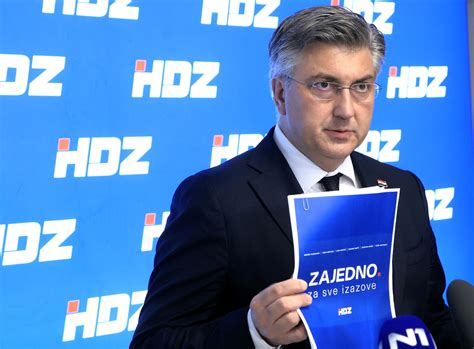 Plenković otkrio s kim izlazi na izbore Oni su pokazali odanost stranci