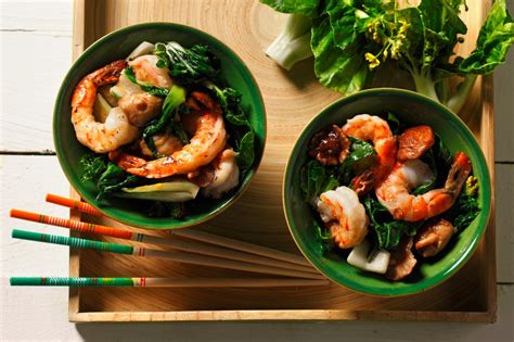 Stir Fry Bok Choy And Shrimp Eat Well