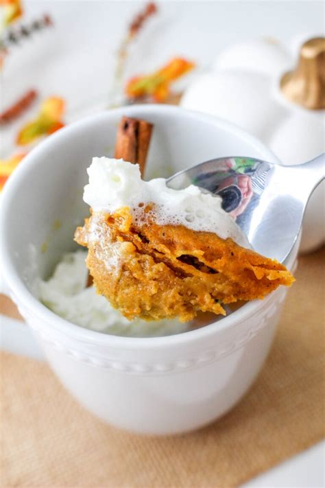 Pumpkin Spice Mug Cake