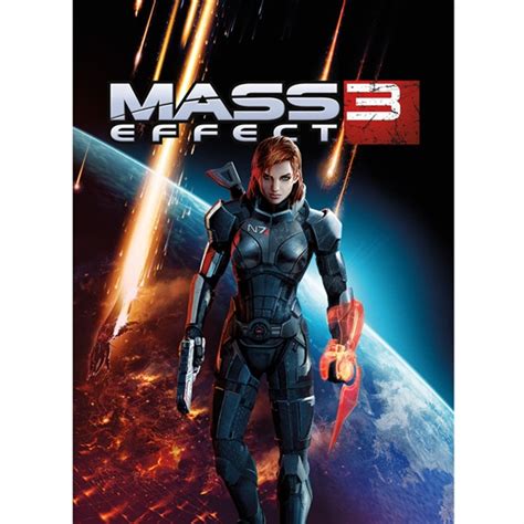 Mass Effect Wall Graphics Commander Jane Shepard Cover Art Walls 360