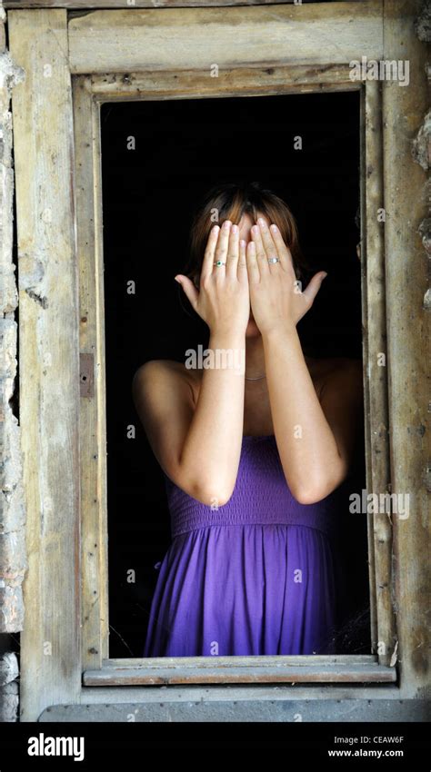 Covering A Window Hi Res Stock Photography And Images Alamy