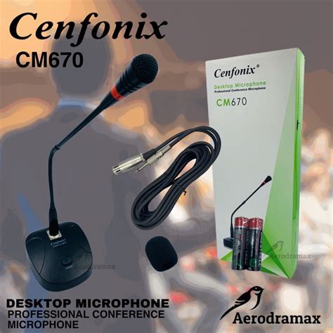 Cenfonix Cm Desktop Microphone Professional Conference Microphone