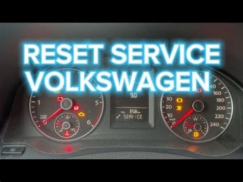 Come Eseguire Il Reset Della Spia Service Della VW Golf Volkswagen