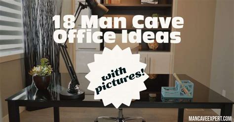 18 Awesome Man Cave Office Ideas with Pictures - mancaveexpert.com