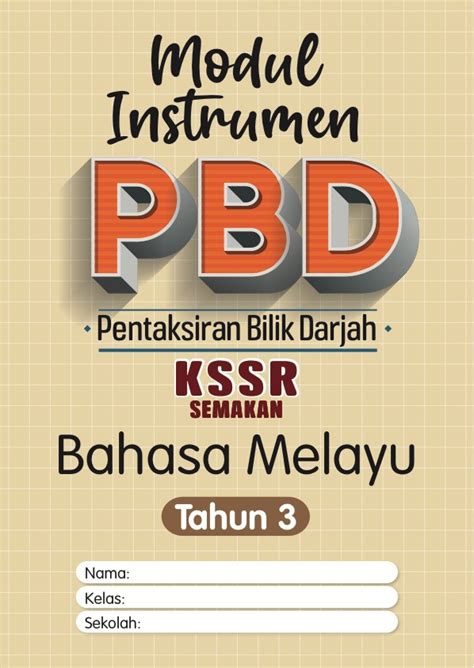 2024 Modul Instrumen Pbd Kssr Bahasa Melayu Tahun 3 No 1 Online