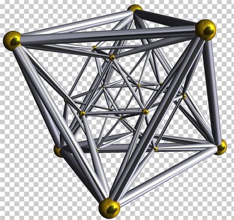 24 Cell 4 Polytope Four Dimensional Space Tesseract PNG Clipart