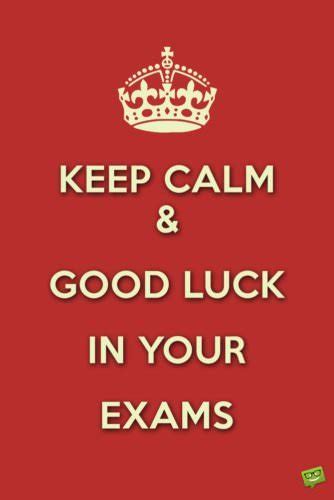 Good Luck Wishes For Exams Performance Booster