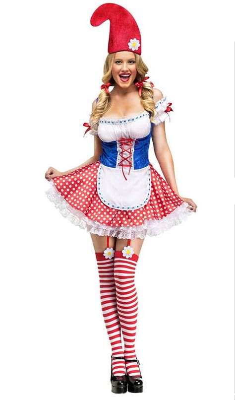 Hot Sale Women S Sexy Garden Gnome Costume N