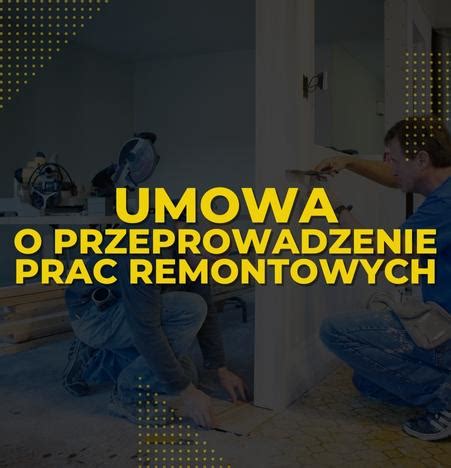 Umowa O Przeprowadzenie Prac Remontowych Do Pobrania Artur Kucharzyk