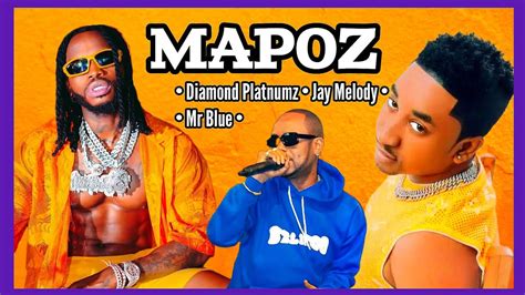 Diamond Ft Mr Blue Mapoz Official Music Video Jay Melody Tamu