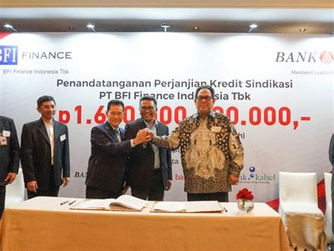 Bank DKI Pimpin Kredit Sindikasi Untuk BFI Finance Senilai Rp 1 6 Triliun