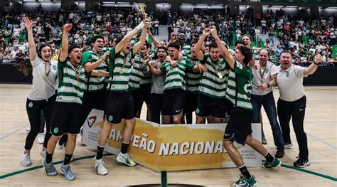 Sporting sagra se campeão nacional de sub 20 de andebol