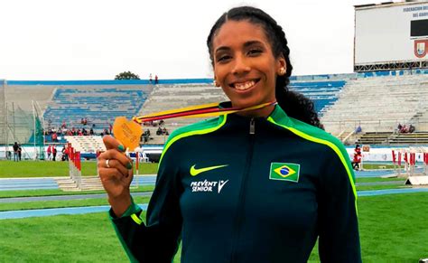 Bragantina Raiane Vasconcelos é bronze no Sul Americano de Atletismo