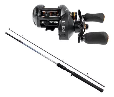 Kit Pesca Esportiva Completo Vara Carbono Carretilha Leve Frete grátis