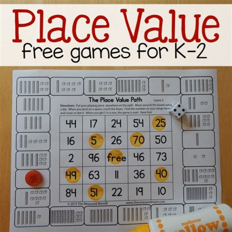 Place Value Game Printable Free Free Templates Printable