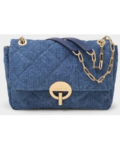 Blue Vanessa Bruno Shoulder Bags For Women Lyst