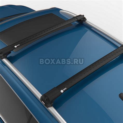 Багажная система на классические рейлинги Turtle Air1 Black для Jeep ...