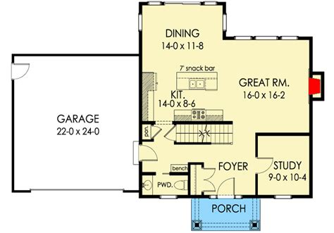 Two Story Colonial House Plan With Second Level Master Bed 790054glv Architectural Designs