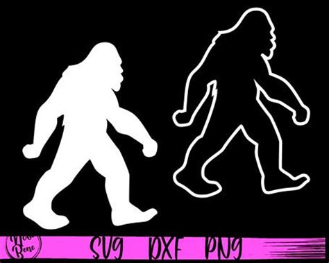 Bigfoot Svg Bundle Big Foot Svg Yeti Svg Sasquatch Svg Cut Etsy