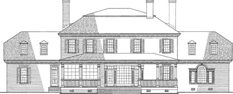 Georgian House Plan 4 Bedrooms 3 Bath 4294 Sq Ft Plan 57 150