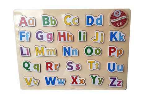 Wooden Alphabet Puzzle 65904