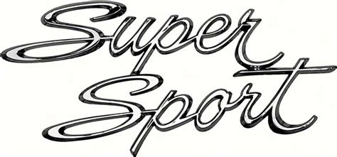 Chevy Super Sport Logos