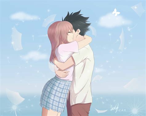 4K Koe No Katachi Anime Shouya Ishida Shouko Nishimiya HD Wallpaper