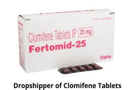 Fertomid Tablet Clomiphene 25 Mg Packaging Size 10 Tablets At Rs