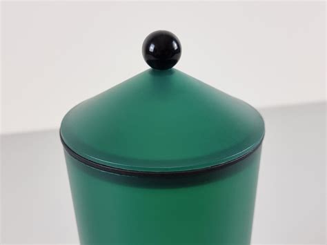 Postmodern Design Vintage MEPAL ROSTI Forest Green Plastic Container